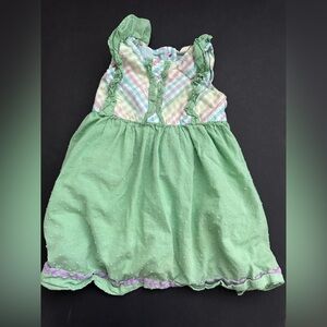 Matilda Jane - Green Rainbow Dress